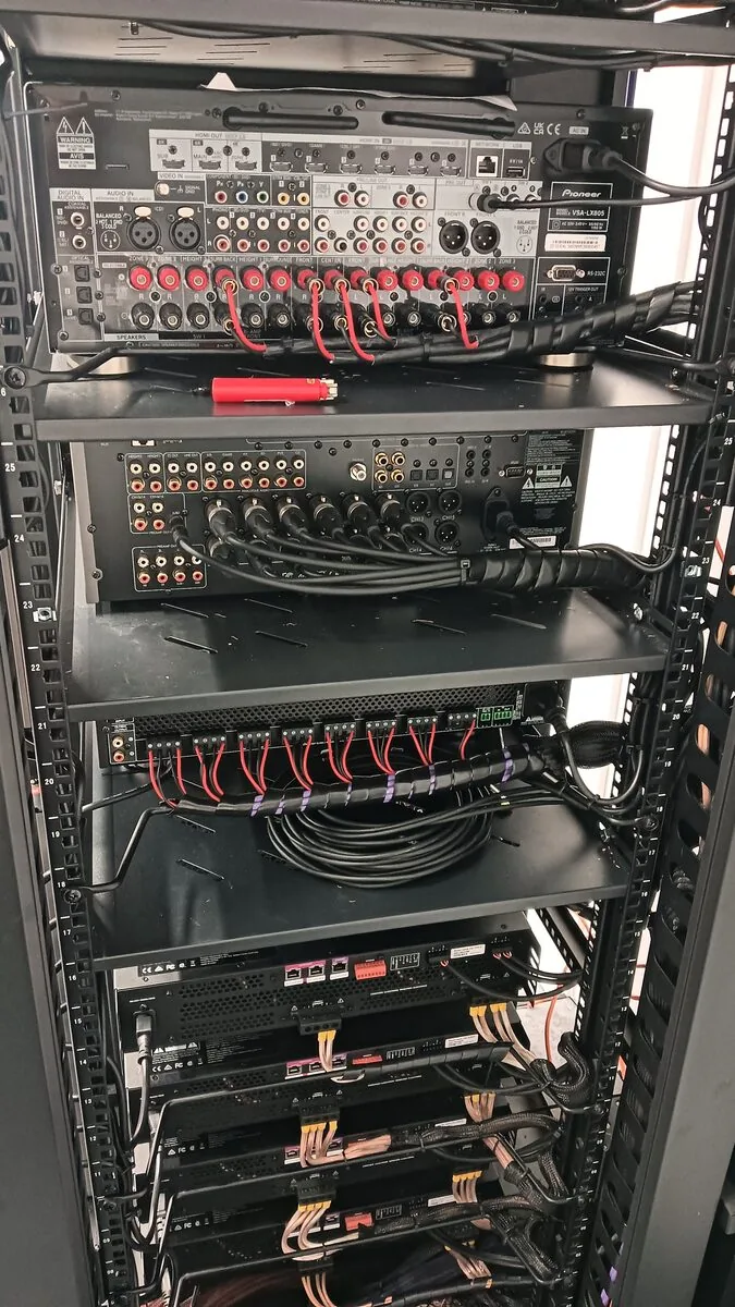 Rack AV multizona